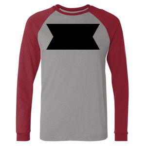 Long Sleeve Jersey Baseball Tee Thumbnail