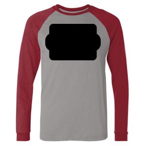 Long Sleeve Jersey Baseball Tee Thumbnail