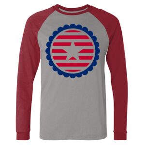 Long Sleeve Jersey Baseball Tee Thumbnail