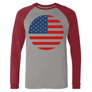 Long Sleeve Jersey Baseball Tee Thumbnail