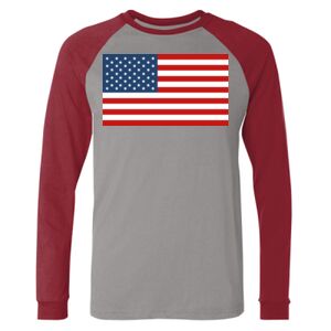 Long Sleeve Jersey Baseball Tee Thumbnail