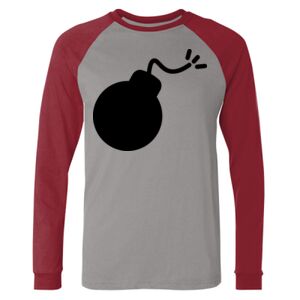 Long Sleeve Jersey Baseball Tee Thumbnail