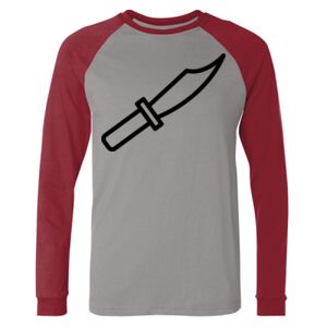 Long Sleeve Jersey Baseball Tee Thumbnail