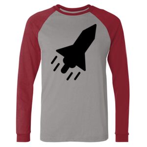 Long Sleeve Jersey Baseball Tee Thumbnail