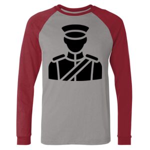 Long Sleeve Jersey Baseball Tee Thumbnail