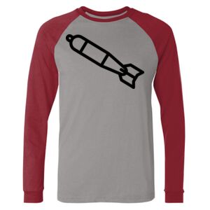 Long Sleeve Jersey Baseball Tee Thumbnail
