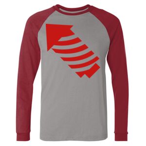 Long Sleeve Jersey Baseball Tee Thumbnail