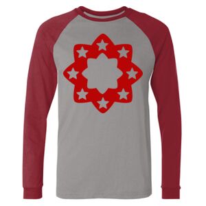 Long Sleeve Jersey Baseball Tee Thumbnail