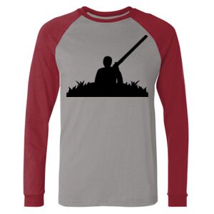 Long Sleeve Jersey Baseball Tee Thumbnail
