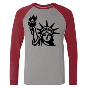 Long Sleeve Jersey Baseball Tee Thumbnail