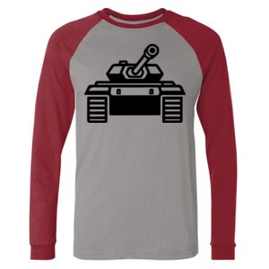 Long Sleeve Jersey Baseball Tee Thumbnail