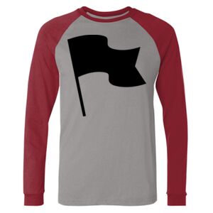 Long Sleeve Jersey Baseball Tee Thumbnail