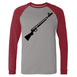 Long Sleeve Jersey Baseball Tee Thumbnail