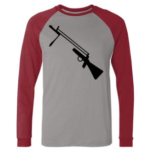 Long Sleeve Jersey Baseball Tee Thumbnail