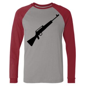 Long Sleeve Jersey Baseball Tee Thumbnail