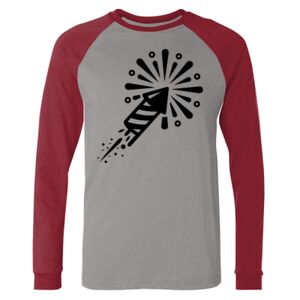 Long Sleeve Jersey Baseball Tee Thumbnail