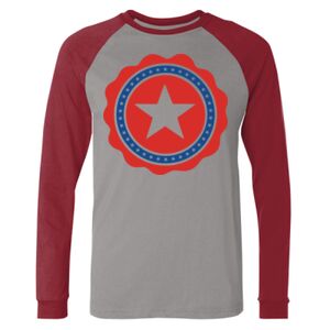 Long Sleeve Jersey Baseball Tee Thumbnail