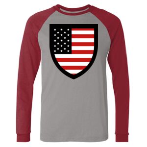 Long Sleeve Jersey Baseball Tee Thumbnail