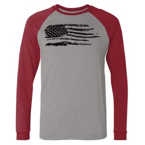 Long Sleeve Jersey Baseball Tee Thumbnail