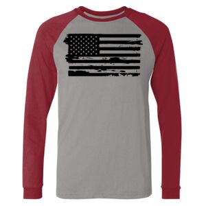 Long Sleeve Jersey Baseball Tee Thumbnail