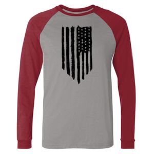 Long Sleeve Jersey Baseball Tee Thumbnail