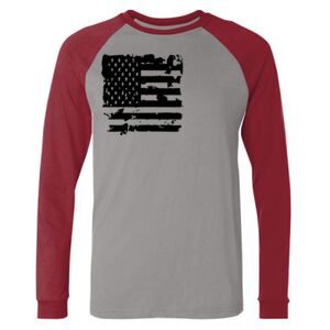 Long Sleeve Jersey Baseball Tee Thumbnail