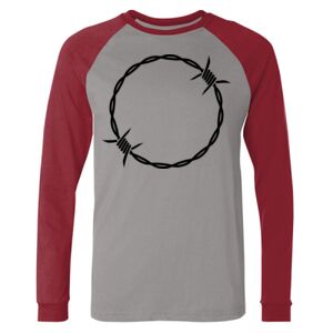 Long Sleeve Jersey Baseball Tee Thumbnail