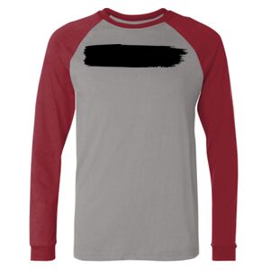 Long Sleeve Jersey Baseball Tee Thumbnail