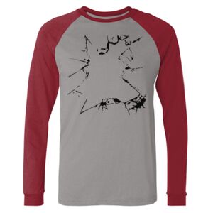 Long Sleeve Jersey Baseball Tee Thumbnail