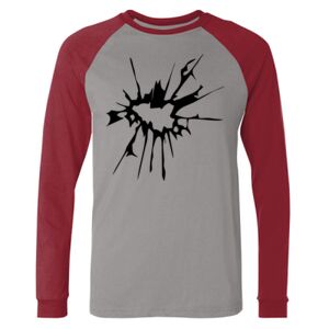 Long Sleeve Jersey Baseball Tee Thumbnail