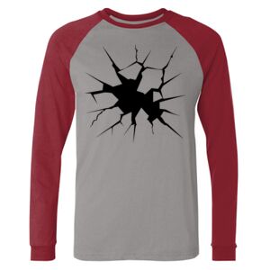 Long Sleeve Jersey Baseball Tee Thumbnail