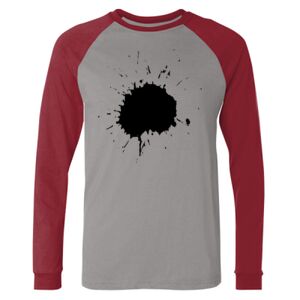 Long Sleeve Jersey Baseball Tee Thumbnail