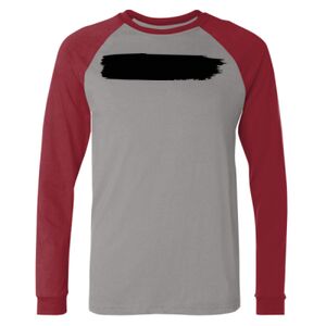 Long Sleeve Jersey Baseball Tee Thumbnail