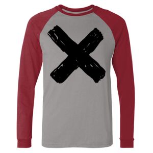Long Sleeve Jersey Baseball Tee Thumbnail