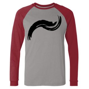 Long Sleeve Jersey Baseball Tee Thumbnail