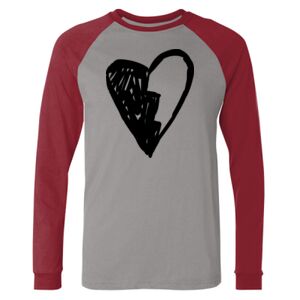Long Sleeve Jersey Baseball Tee Thumbnail