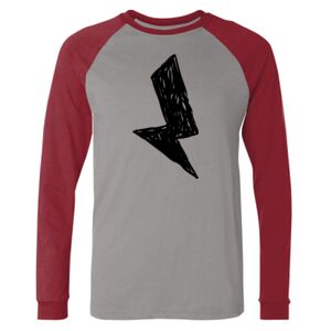 Long Sleeve Jersey Baseball Tee Thumbnail