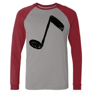Long Sleeve Jersey Baseball Tee Thumbnail