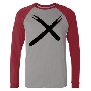 Long Sleeve Jersey Baseball Tee Thumbnail