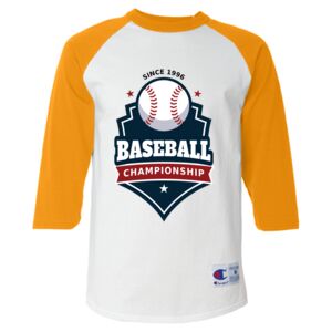 Three-Quarter Raglan Sleeve Baseball T-Shirt Thumbnail