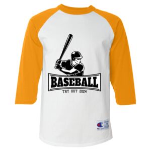 Three-Quarter Raglan Sleeve Baseball T-Shirt Thumbnail