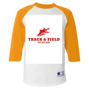 Three-Quarter Raglan Sleeve Baseball T-Shirt Thumbnail