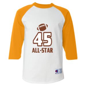 Three-Quarter Raglan Sleeve Baseball T-Shirt Thumbnail