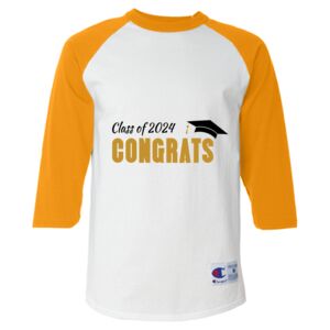 Three-Quarter Raglan Sleeve Baseball T-Shirt Thumbnail