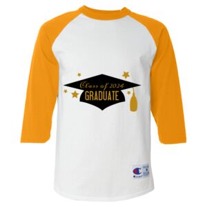 Three-Quarter Raglan Sleeve Baseball T-Shirt Thumbnail