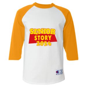 Three-Quarter Raglan Sleeve Baseball T-Shirt Thumbnail