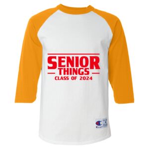 Three-Quarter Raglan Sleeve Baseball T-Shirt Thumbnail