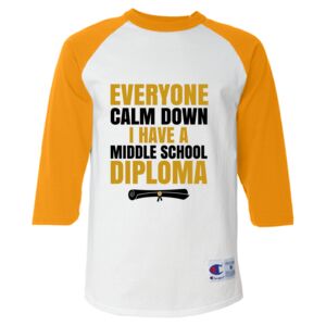 Three-Quarter Raglan Sleeve Baseball T-Shirt Thumbnail