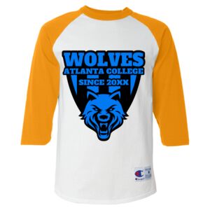 Three-Quarter Raglan Sleeve Baseball T-Shirt Thumbnail