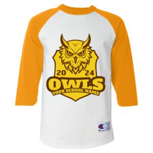 Three-Quarter Raglan Sleeve Baseball T-Shirt Thumbnail